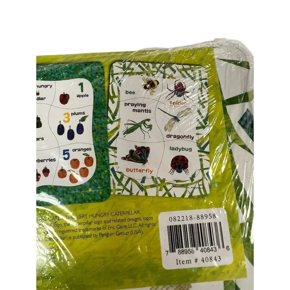 Eric Carle 3 Pack Tray Puzzles - The Very Hungry Caterpillar